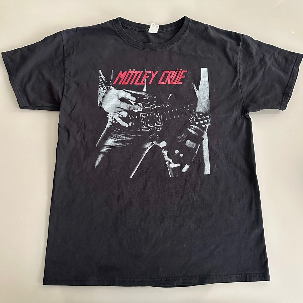 Motley Crue Too Fast For Love Vintage Concert Shirt L
